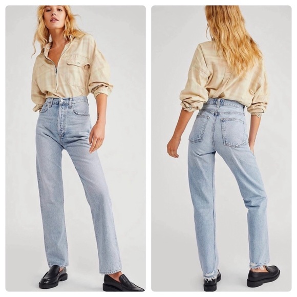 Agolde Denim - AGOLDE 90s Pinch Waist High Rise Straight Leg Jean 24